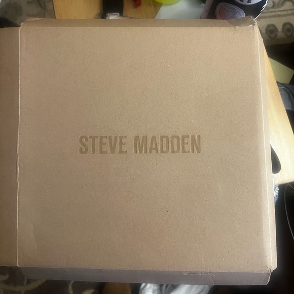 Light Pink Steve Madden Leather Platform Heels - Picture 5 of 6